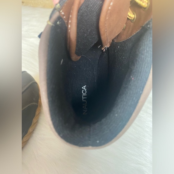 Nautica Channing Duck Boots Brown Size Youth 5 - Picture 8 of 14